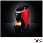 Cafeteira Espresso Tres Touch Vermelha 3 Corações