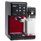 Cafeteira Expresso PrimaLatte II Preta/Vermelha 127V - Oster