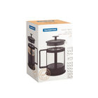 Cafeteira Francesa Tramontina Em Vidro E Polipropileno Preto