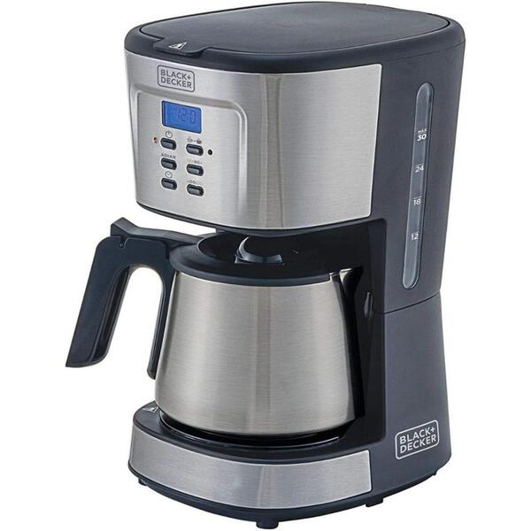 Cafeteira Inox Black Decker 30 Xicaras Gourmand Gris 220v | Leroy Merlin