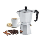 Cafeteira Italiana 12 Xícaras Em Alumínio Com Alça Soprano