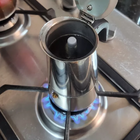 Cafeteira Italiana 2 Xicaras Aço Inoxidável Café Expresso