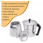 Cafeteira Italiana 6 Xícaras De Café Moka