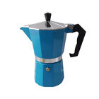 Cafeteira Italiana 6 Xícaras Turquesa Cafe002