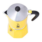 Cafeteira Italiana Bialetti Rainbow 3 Xícaras Amarela