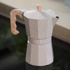 Cafeteira Italiana De Alumínio Moka Café Expresso Cafeteira D