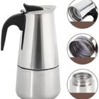 Cafeteira Italiana Em Inox  9 Xícaras - Inox