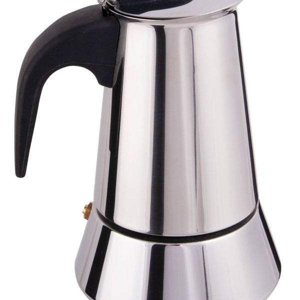 Cafeteira Italiana Inox Premium Para 6 Xícaras De Café