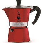 Cafeteira Italiana Moka Espress 3 Xícaras Bialetti Vermelha