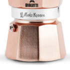 Cafeteira Italiana Moka Express 3 Xicaras Rose Gold Bialetti