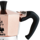 Cafeteira Italiana Moka Express 6 Xicaras Rose Gold Bialetti