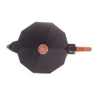 Cafeteira Italiana Wolff 6 Doses Preta Fosca 300ml 29113