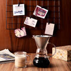 Cafeteira Jarra De Vidro Borossilicato Com Filtro Inox 500ml