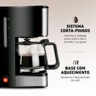 Cafeteira Mondial 20 Xícaras Preto Inox 127v C-43-20x-si