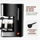 Cafeteira Mondial 20 Xícaras Preto Inox 220v C-43-20x-si