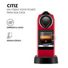 Cafeteira Nespresso Citiz Vermelho Cereja Para Café Espresso