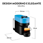 Cafeteira Nespresso Vertuo Pop Para Café Espresso Manual Azul