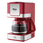 Cafeteira Philco Ph16 Inox Vermelha 15 Cafezinhos 127v