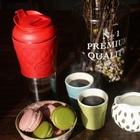 Cafeteira Portátil Pressca Vermelho Ruby