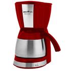 Cafeteira Thermo Vermelha/prata 700w Britânia 127v Bcf38vi