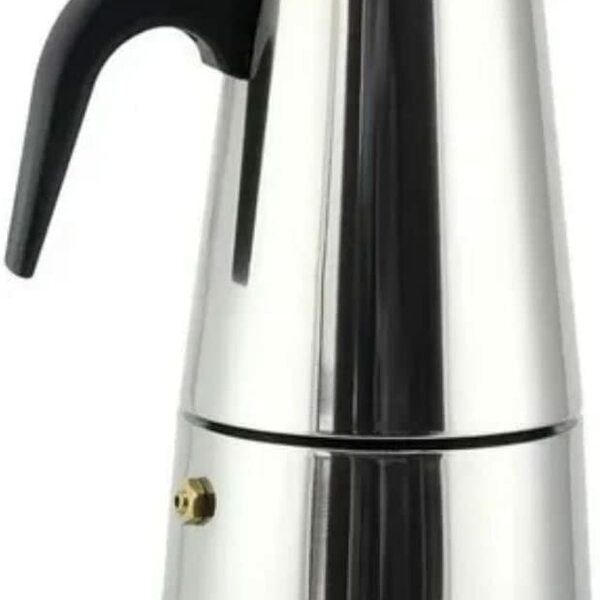 Cafeteira Tipo Italiana Em Inox - Café Espresso 6 Xícaras 300
