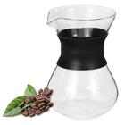 Cafeteira Vidro Com Coador Inox Filtro Passador Cafe 400ml Bu