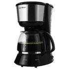 Cafeteira preto Com Prata Britânia 127v Bcf36i