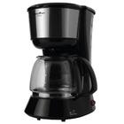 Cafeteira preto Com Prata Britânia 127v Bcf36i