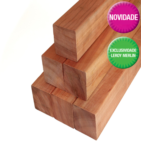 Caibro de Madeira Eucalipto 200x8,3cm Madvei