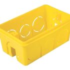 Caixa 2x4 Amarela Com 25un Tramontina