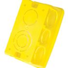 Caixa 2x4 Amarela Com 25un Tramontina