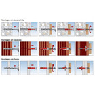 Caixa 50 Bucha Universal 10mm Fischer