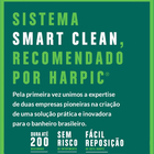 Caixa Acoplada para Eco, Like, Net, Acesso, Azalea e City Branca Smart Clean Harpic 3/6L Celite