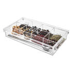 Caixa Acrílico Gin Para 8 Especiarias + Colher Bailarina