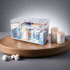 Caixa Acrílico Organizadora De Medicamentos Com Tampa Articul