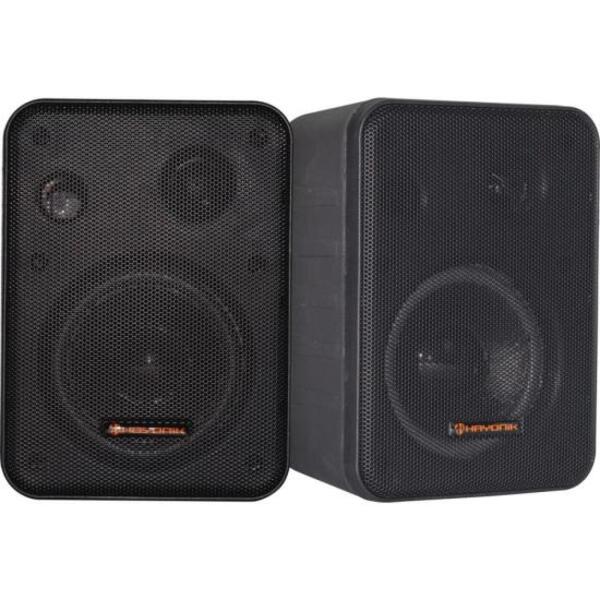 Caixa Acústica Ambience Line 4" Msb60nc Preta Hayonik - Par /