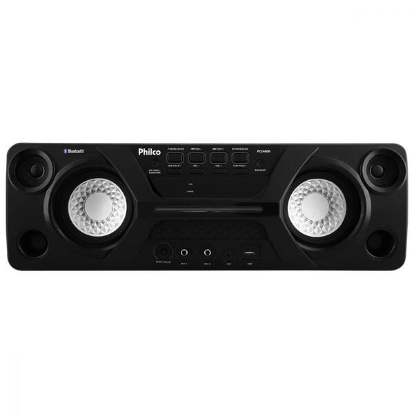 Caixa Acústica Conexão Bluetooth Preto Philco Bivolt Pcx4000