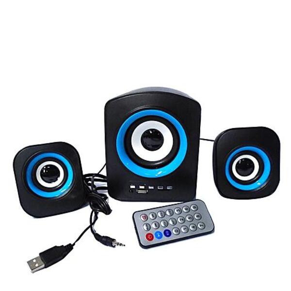 Caixa Acustica Para Computador Speaker F-601bt Usb/fm/tf