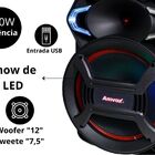 Caixa Amplif. Amvox Aca 550 Strondo Ii  Preto  110v/220v