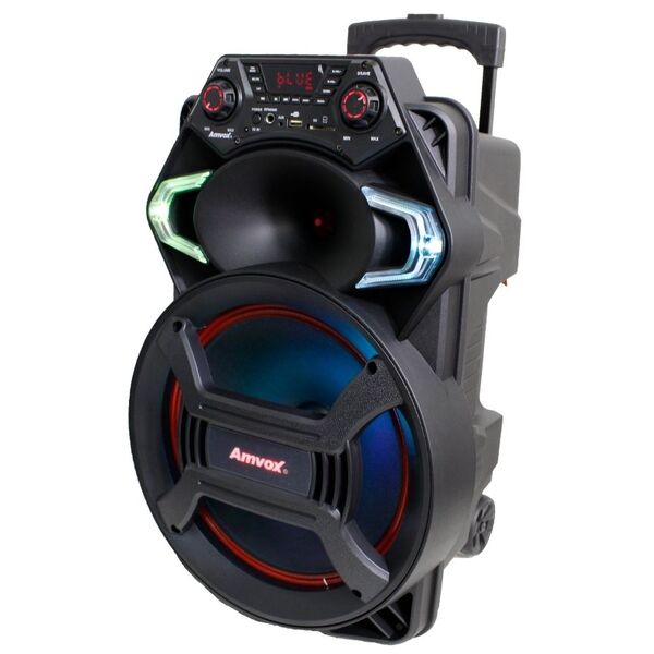 Caixa Amplif. Amvox Aca 550 Strondo Ii  Preto  110v/220v