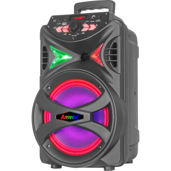 Caixa Amplificada 250w Aca 255 Hit Amvox Bivolt