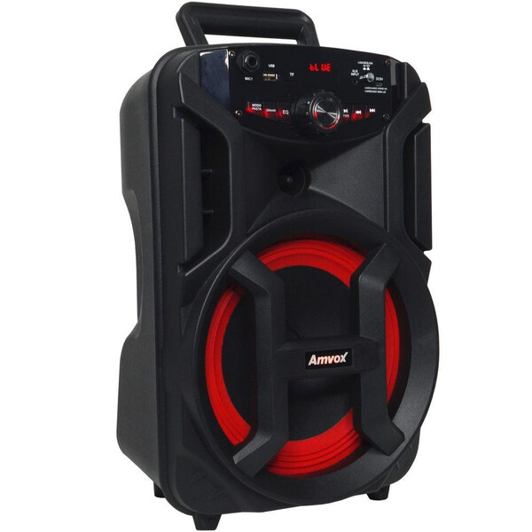 Caixa Amplificada Gigante Usb, Sd, Bluetooth, Led 180w Amvox