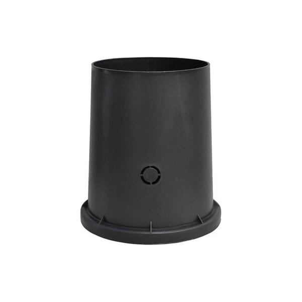 Caixa Aterramento Plástica Pequena 23 X 25cm Com Tampa - Zump