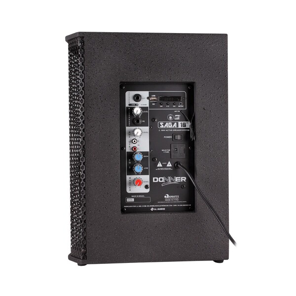 Caixa Ativa Donner Saga 10a Tweeter Piezo 200 Wrms | Leroy Merlin