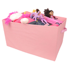 Caixa Baú Organizadora De Brinquedos Montessoriano Rosa