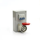 Caixa C/ Tomada E Disjuntor 3p+t 16a 380/440v Strahl Cd-4046