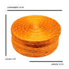 Caixa Capim Dourado To 12cm