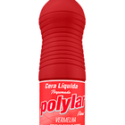Caixa Cera Líquida Polylar Vermelha 750ml Atacado C/12 Un