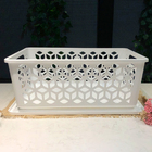 Caixa Cesto Organizador Empilhável Grande Com Tampa Alças Lat