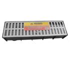 Caixa Coletora Com Grelha De Alumínio 15x50cm Brec 29584